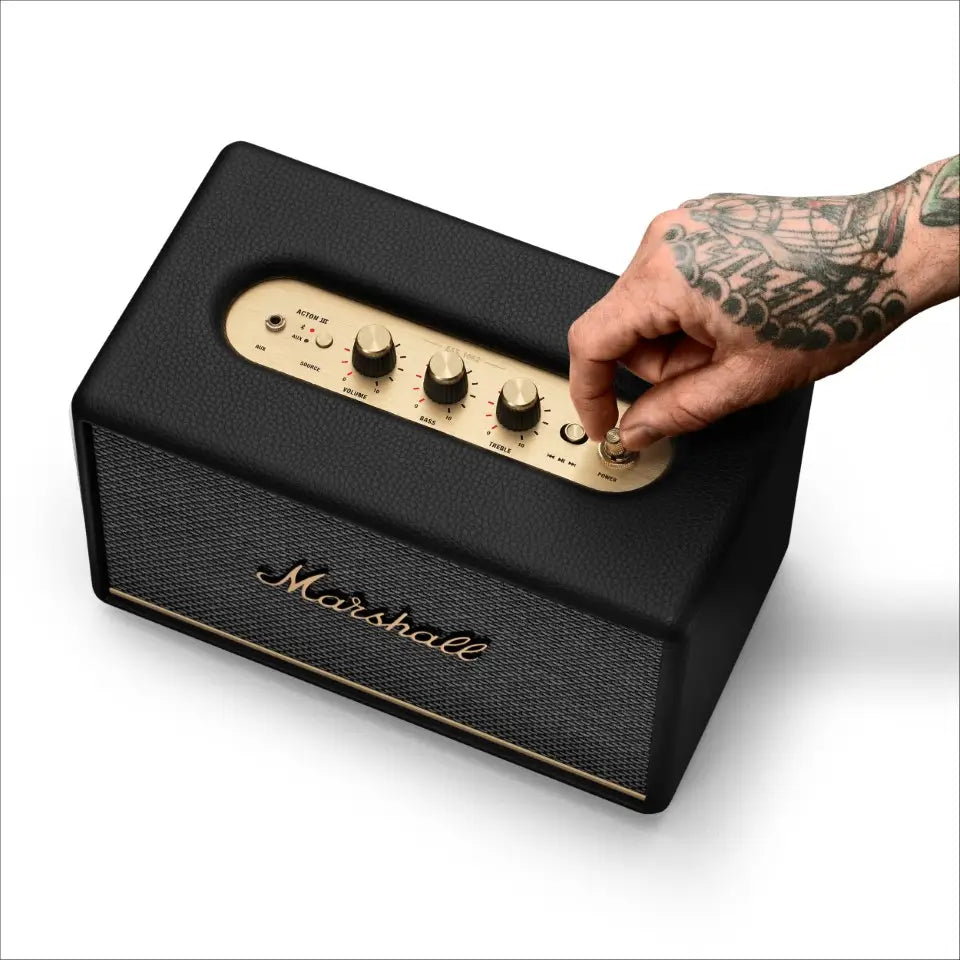 Parlante Marshall Acton III Bluetooth - Negro