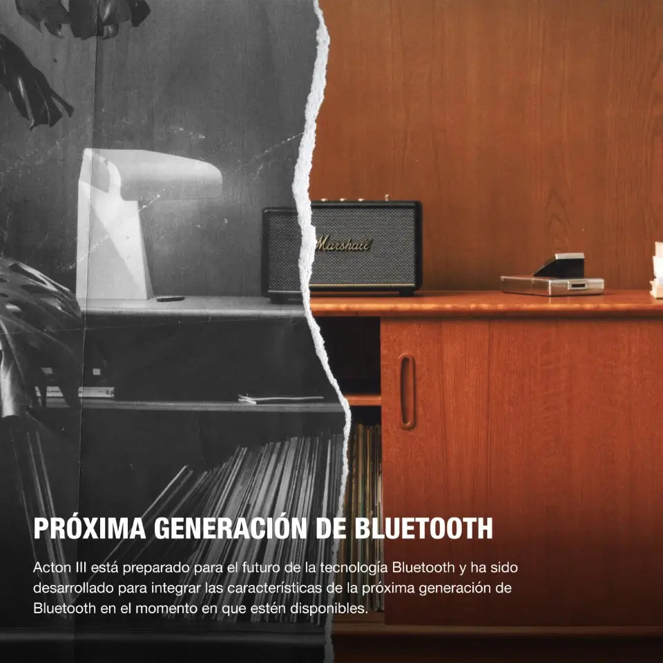 Parlante Marshall Acton III Bluetooth - Negro