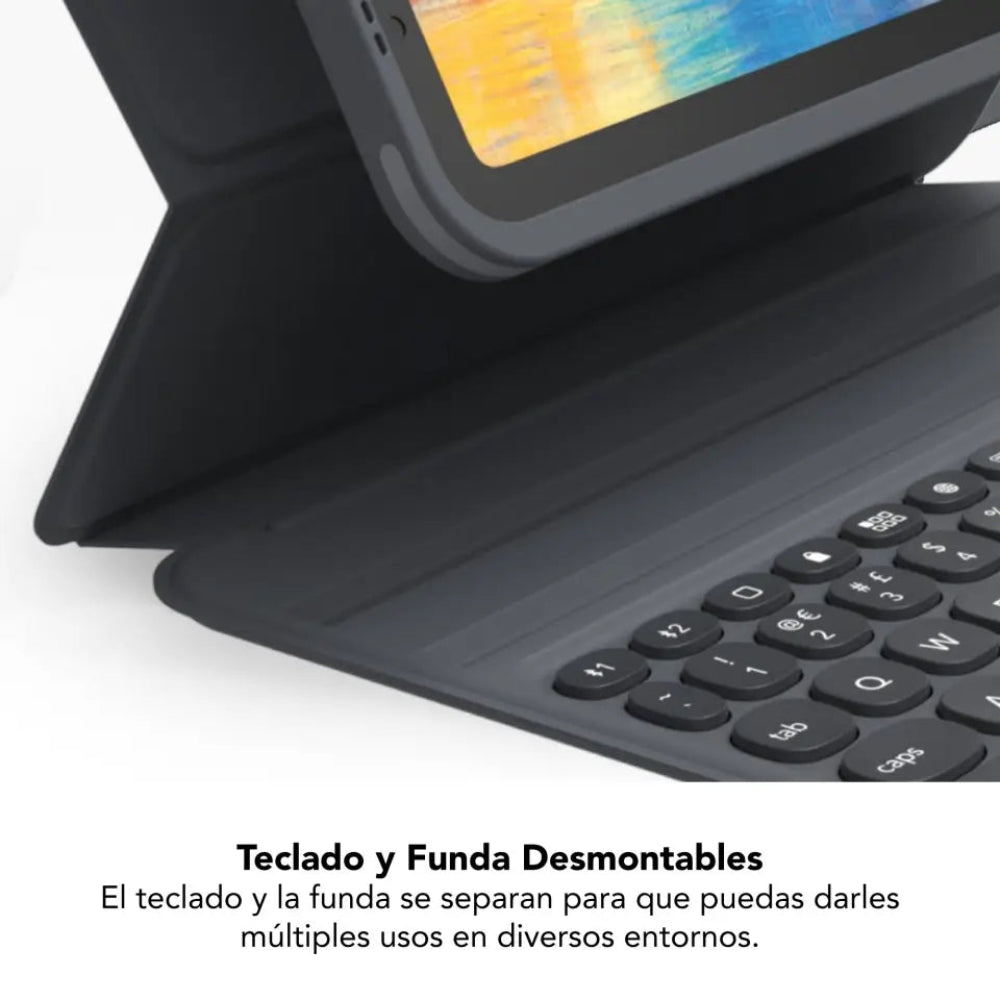 Case con Teclado ZAGG Pro Keys para iPad 10.9 (10ma Gen) - Negro