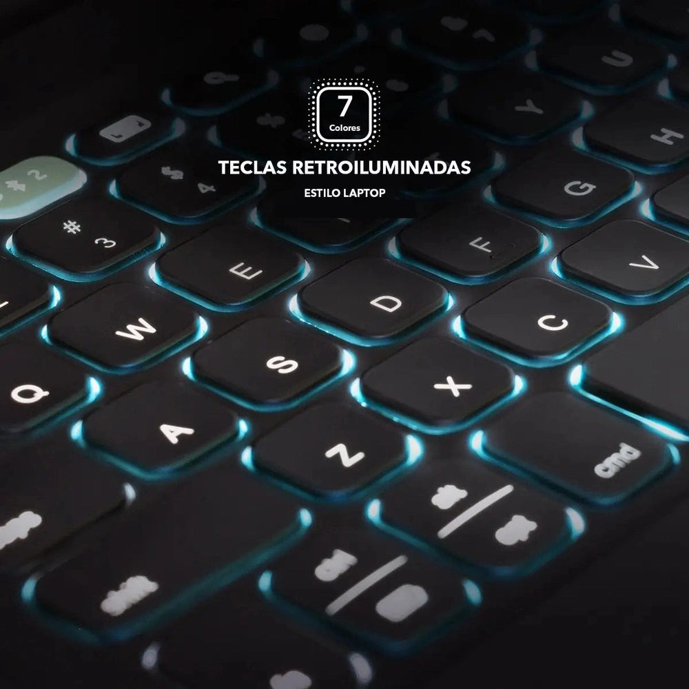 Teclado Zagg con funda Pro Keys 2 para iPad Air 13 M2 - Negro
