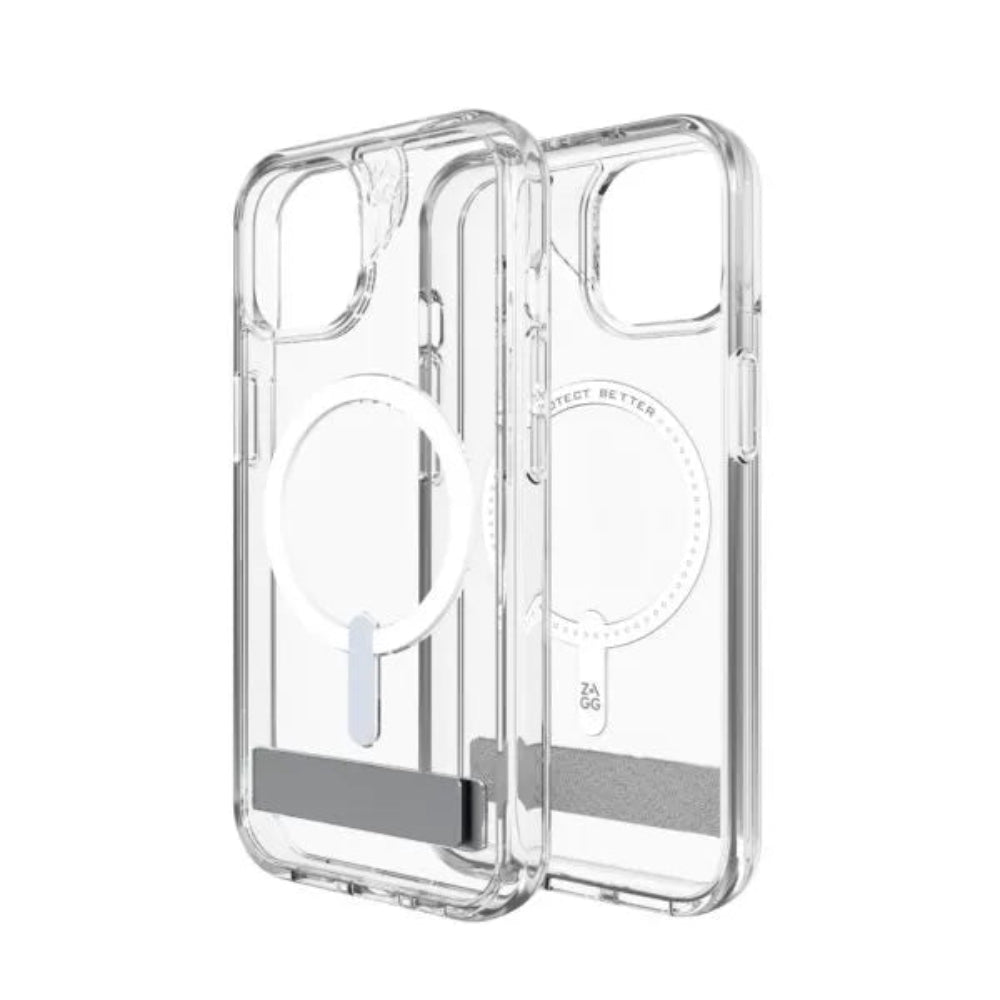 Case ZAGG Crystal Palace Snap Magsafe KS para iPhone 15/14/13 - Transparente