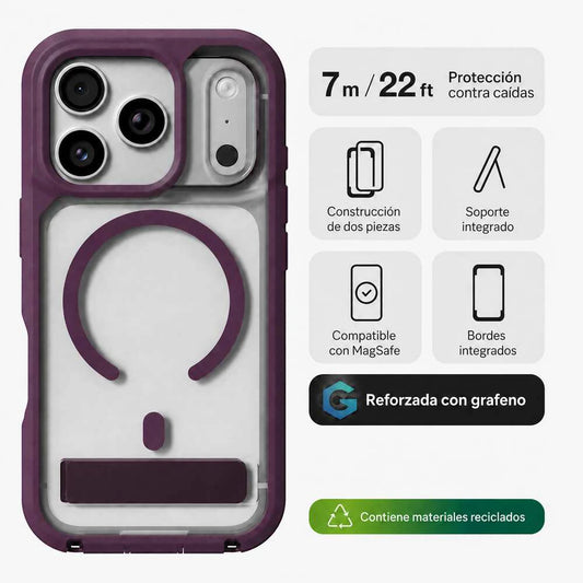 Case_ZAGG_Rainier_con_MagSafe_KS_para_iPhone_18_Pro_Max_17_Pro_Max_Violeta_Imagen_posicion_2_iShop_Colombia