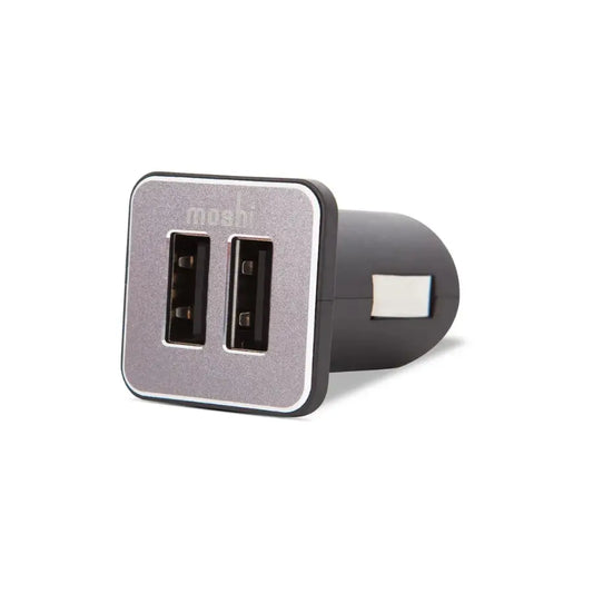 Cargador de Auto Moshi Duo - Negro