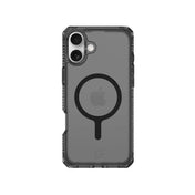 Case ItSkins Hybrid R Vapor con MagSafe para iPhone 16 - Negro