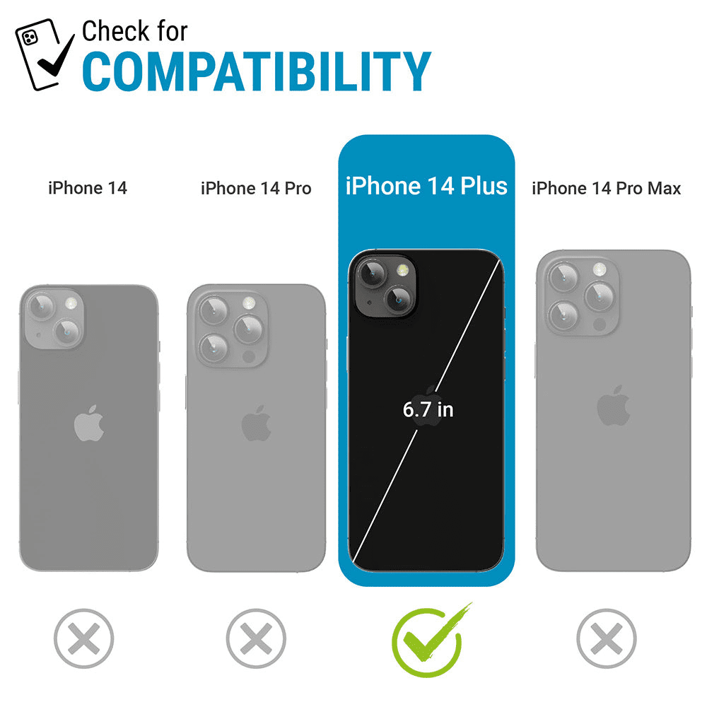 Case Catalyst Influence para iPhone 14 Plus - Transparente