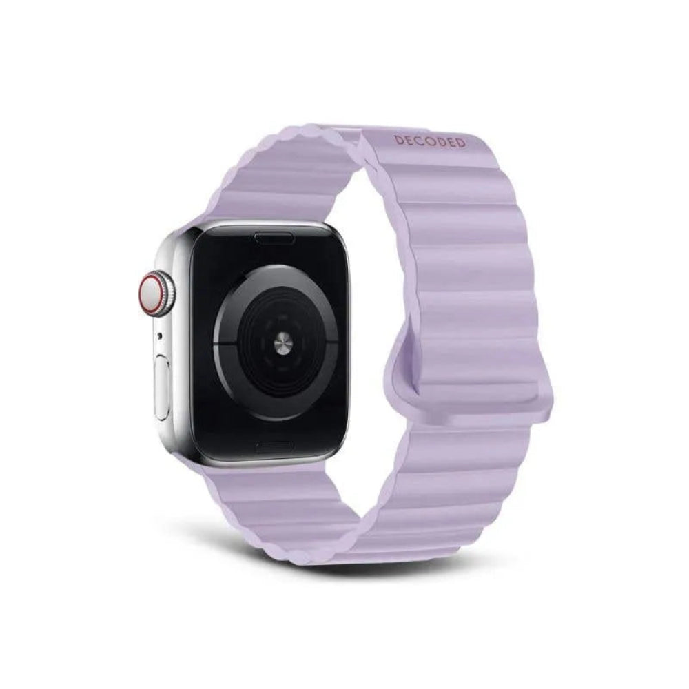 Correa DECODED con traccion magnetica para Apple Watch 42 44 45 49mm Morado iShop Colombia