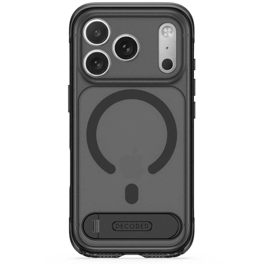 Case Decoded Hybrid Antimicrobial con MagSafe KS para iPhone 18/17 Pro - Negro