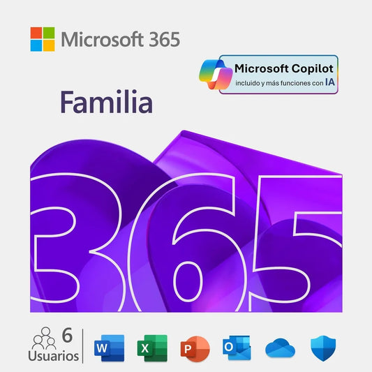 Licencia Microsoft Office 365 Home (Todos los Idiomas)