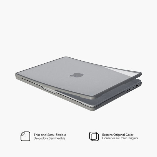 Hardcase Shock NCO para MacBook Pro 16 M1 Pro/M3 - Transparente
