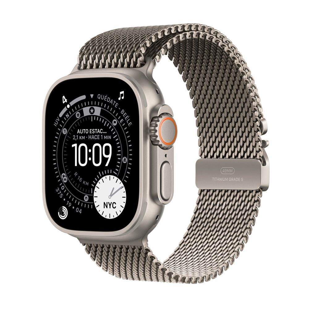 Apple Watch Ultra • Titanio natural 49 mm • Correa S en iShop