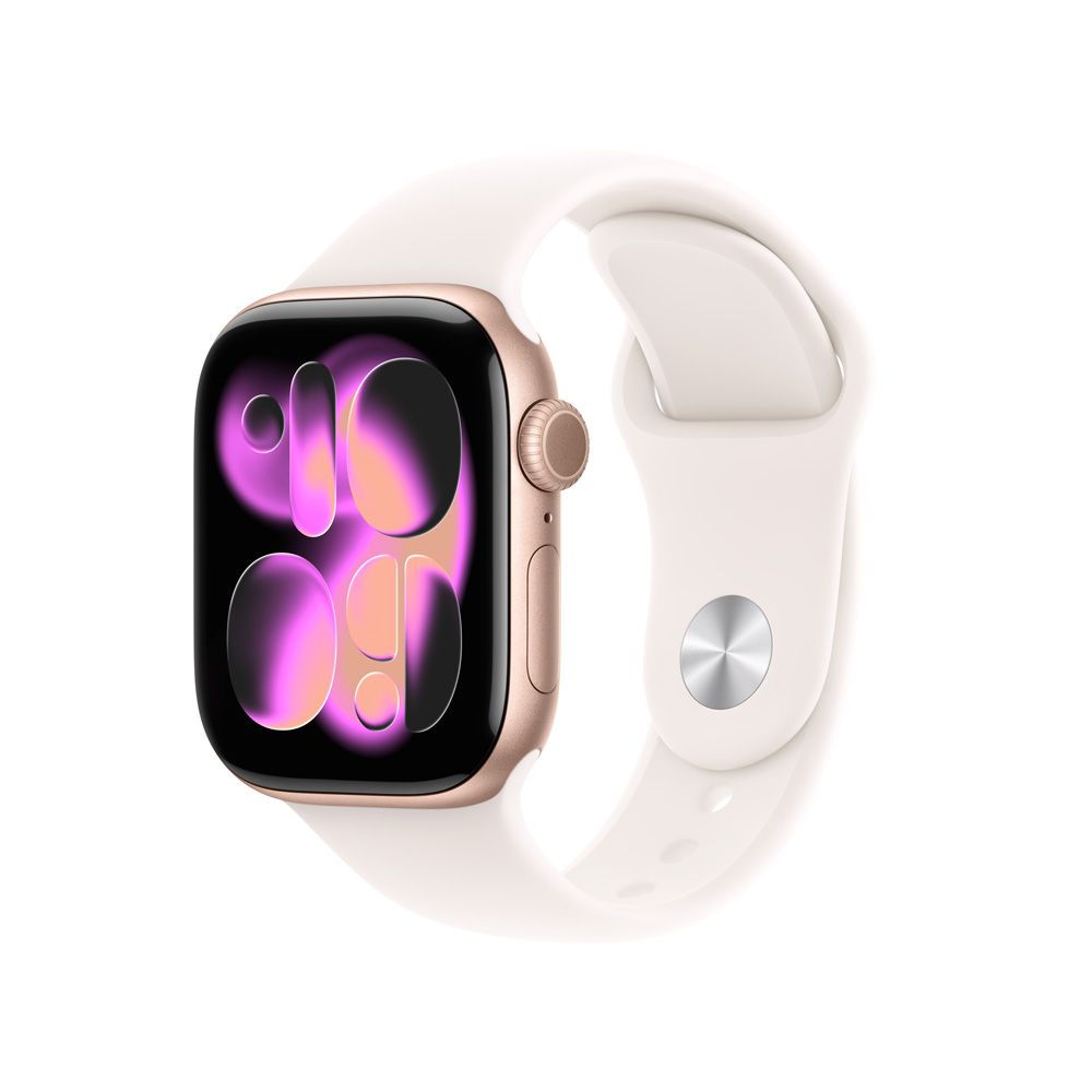 Apple Watch S11 • 42mm Oro Rosa • Correa Rubor S/M en iShop Colombia
