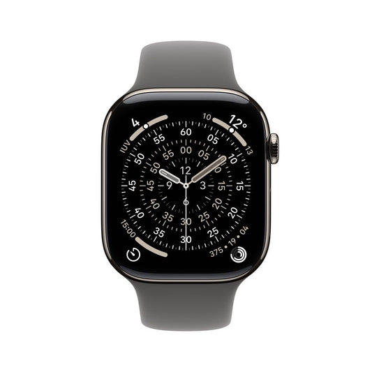 Apple_Watch_Series_11_46mm_LTE_Natural_Titanium_Sport_Band_Stone_Gray_PDP_Image_Position_2__COES