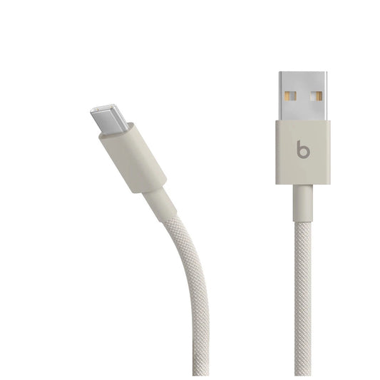 Cable Beats Trenzado USB-A a Conector USB-C (1.5 m) - Arena