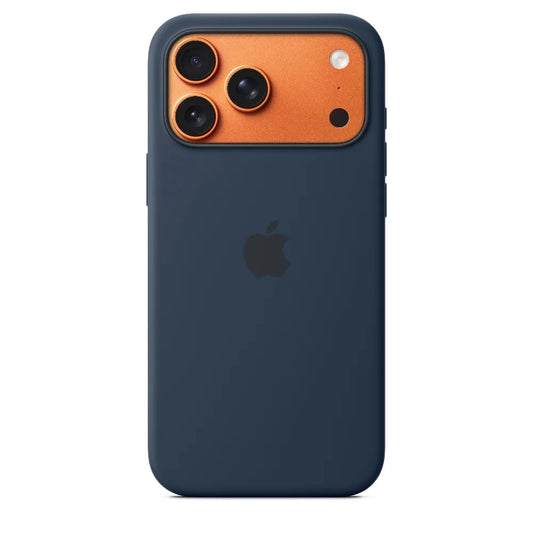 Funda_de_silicon_con_MagSafe_para_el_iPhone_17_Pro_Max_Color_medianoche_Imagen_posicion_1_iShop_Colombia