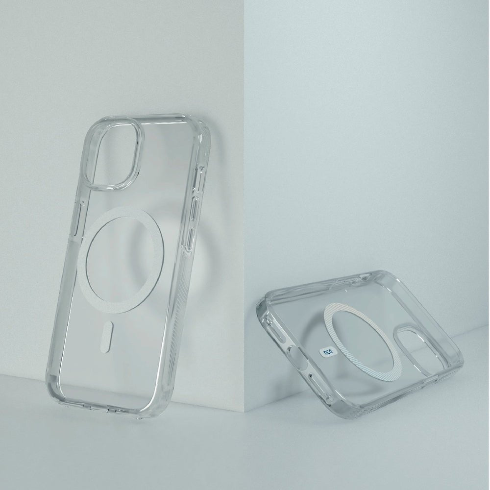 Case NCO SafeCase Force para iPhone 15 con MagSafe - Transparente