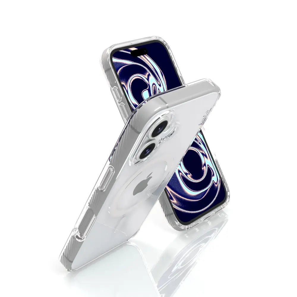 Case NCO SafeCase Force con MagSafe para iPhone 16 - Transparente