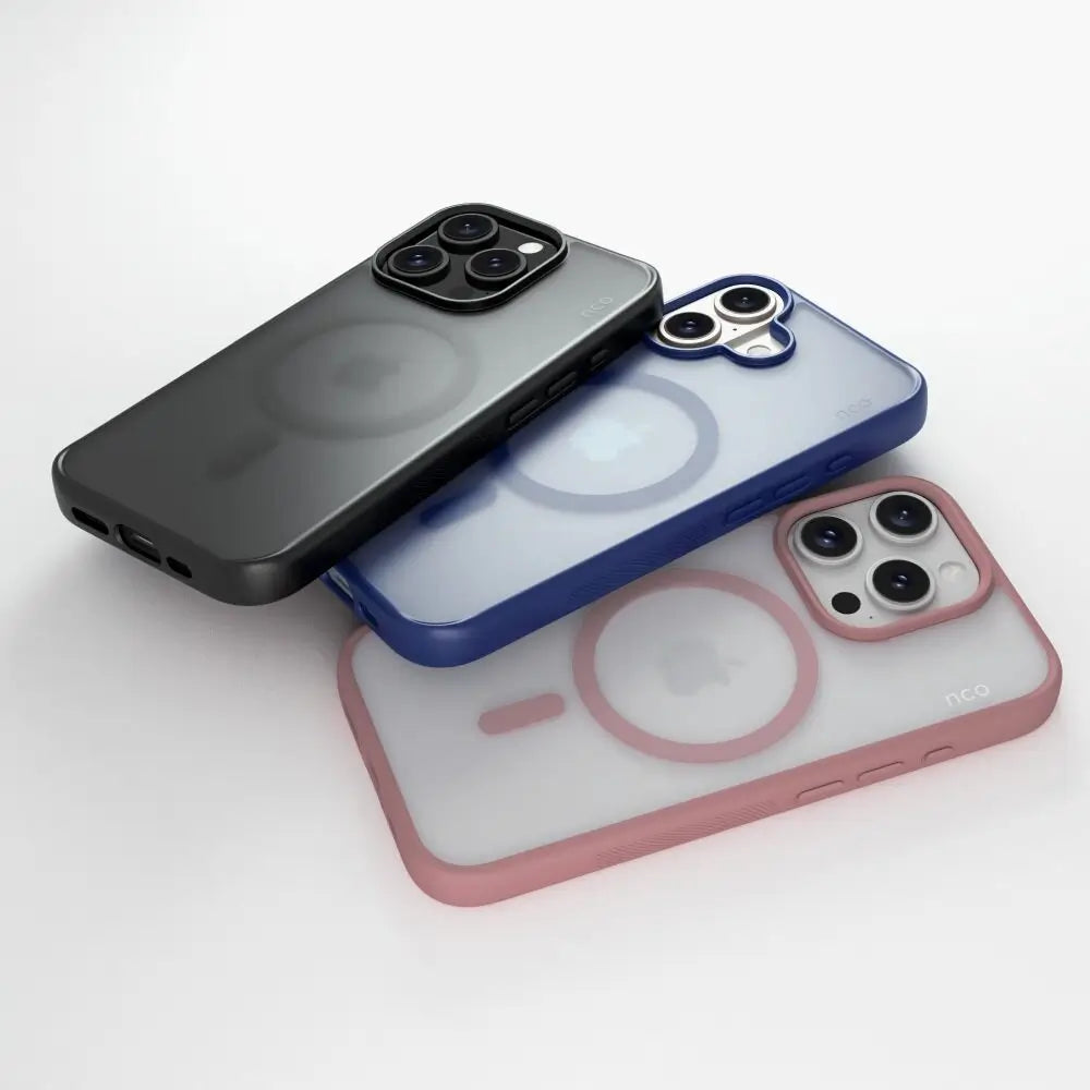 Case NCO SafeCase Lite con MagSafe para iPhone 16 Pro Max - Rosado