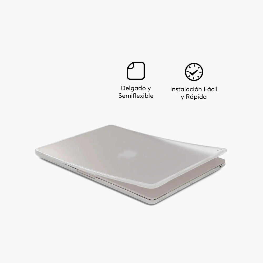 Hardcase Shock NCO para MacBook Air 15 M2 y M3 - Transparente