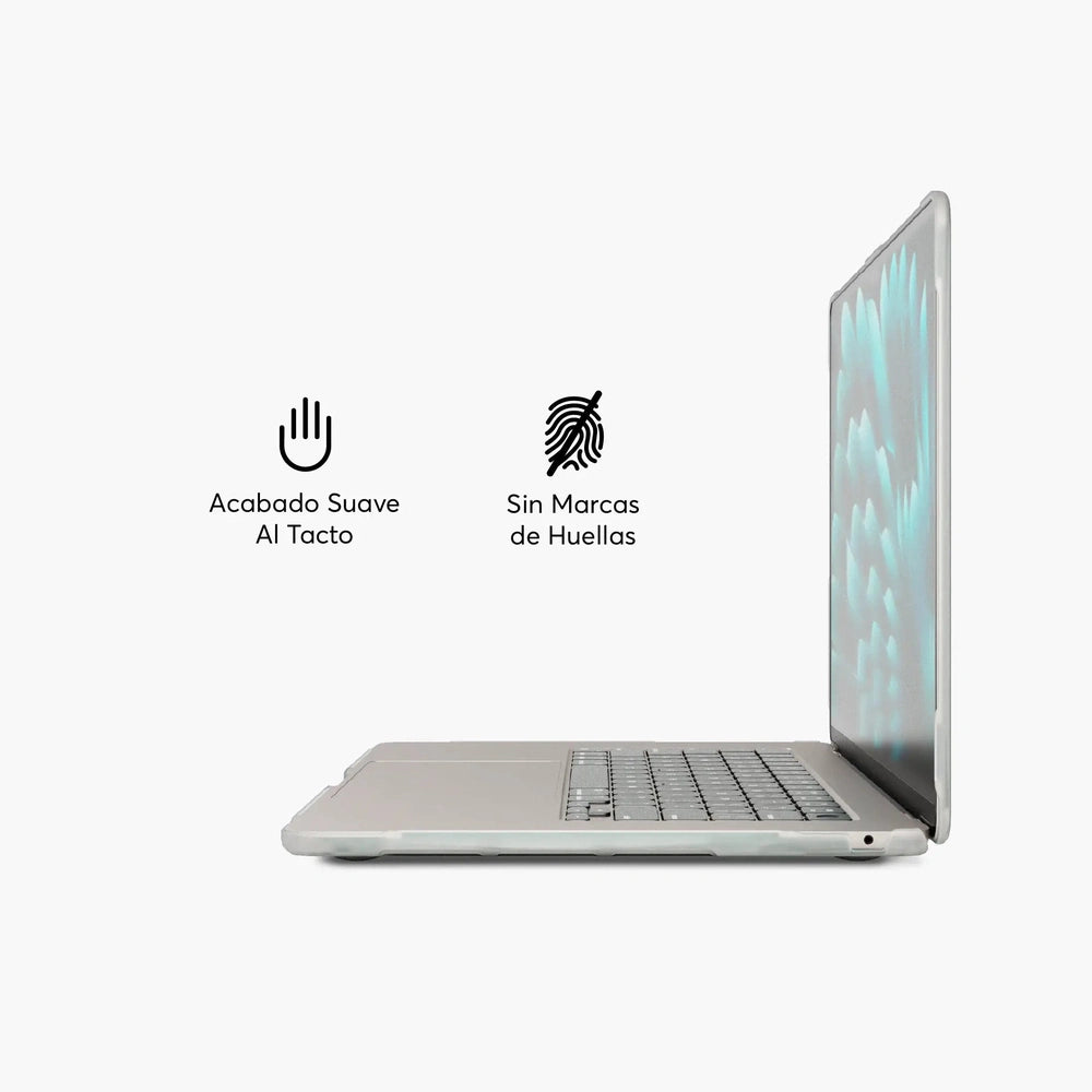 Hardcase Shock NCO para MacBook Air 15 M2 y M3 - Transparente