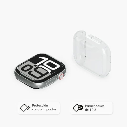 Protector de pantalla NCO SafeCase 360 Watch 42mm - Transparente