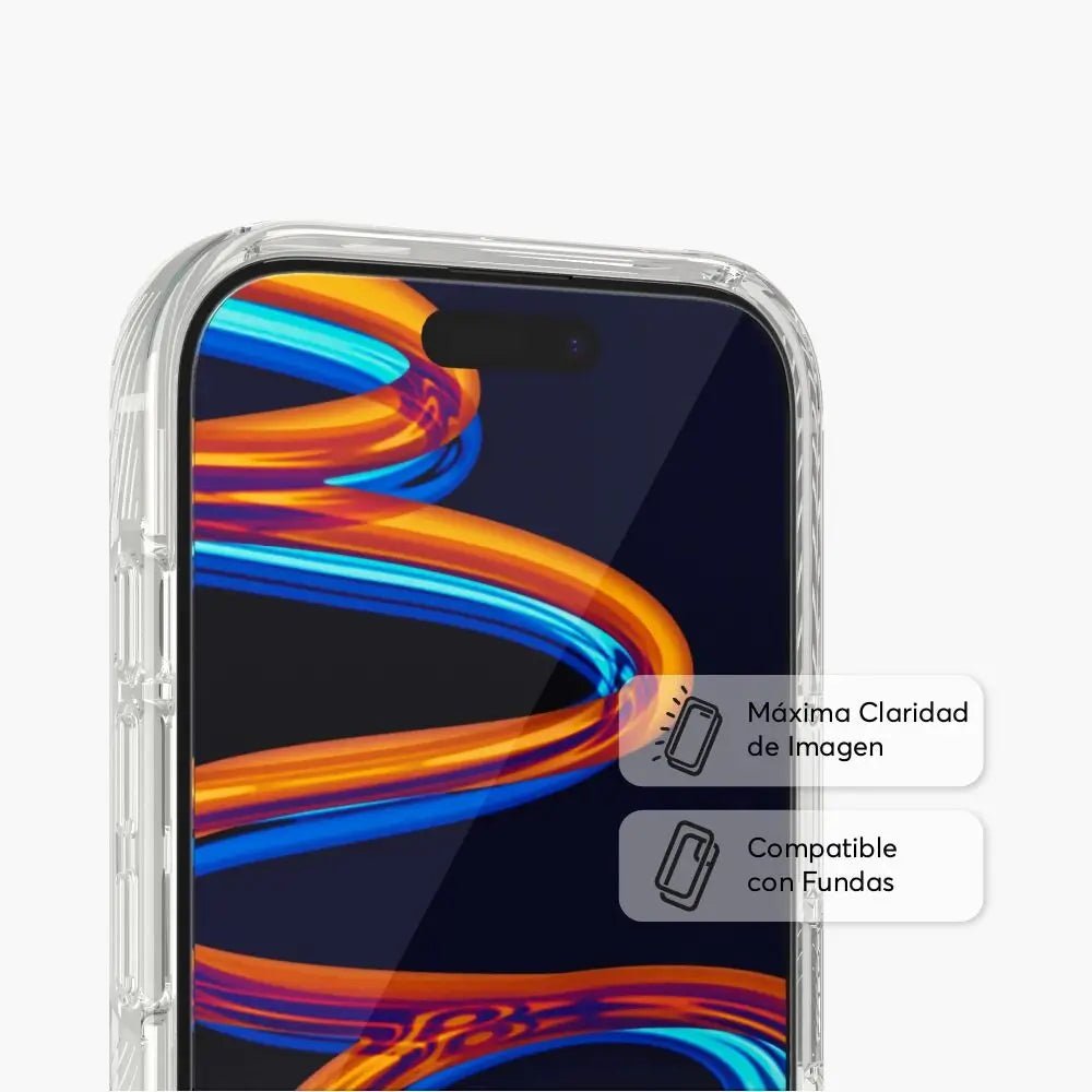 Protector de Pantalla NCO GlassGuard para iPhone 16 Pro