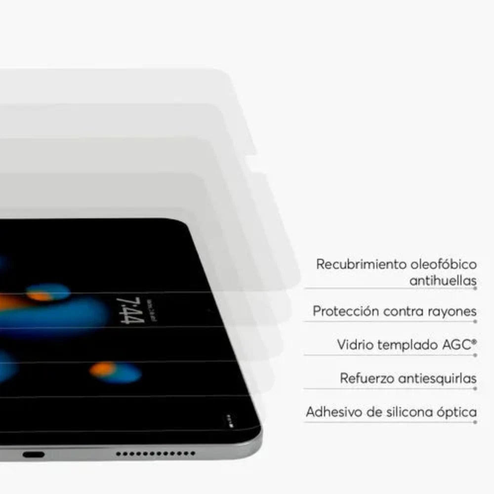 Protector de pantalla NCO GlassGuard para iPad Air M2 y Pro 13 M4