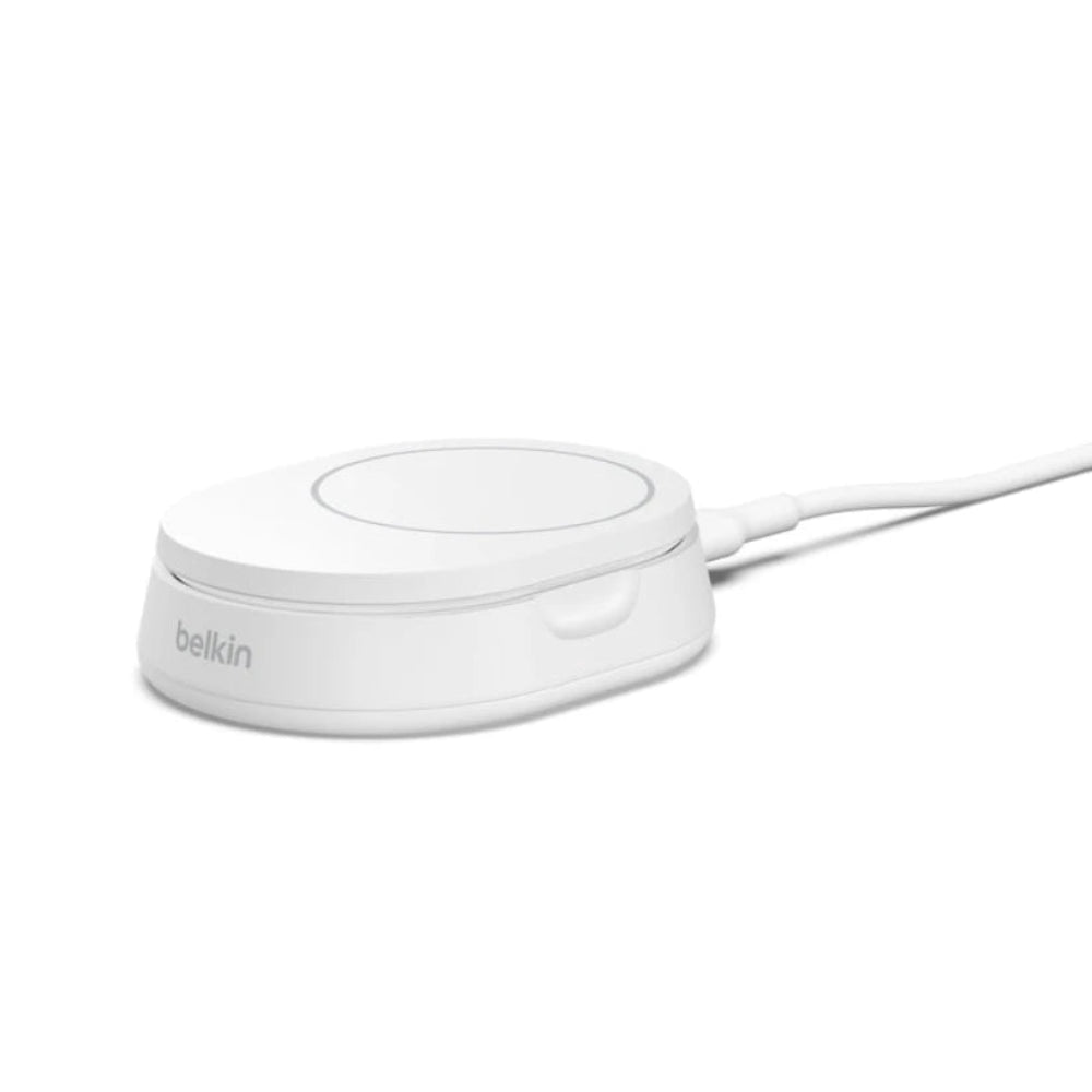 Base de carga Belkin Qi2 Stand convertible Pad 15W - Blanco