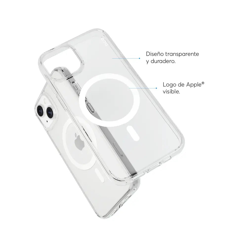Case NCO SafeCase clear con MagSafe para iPhone 13/14 - Transparente