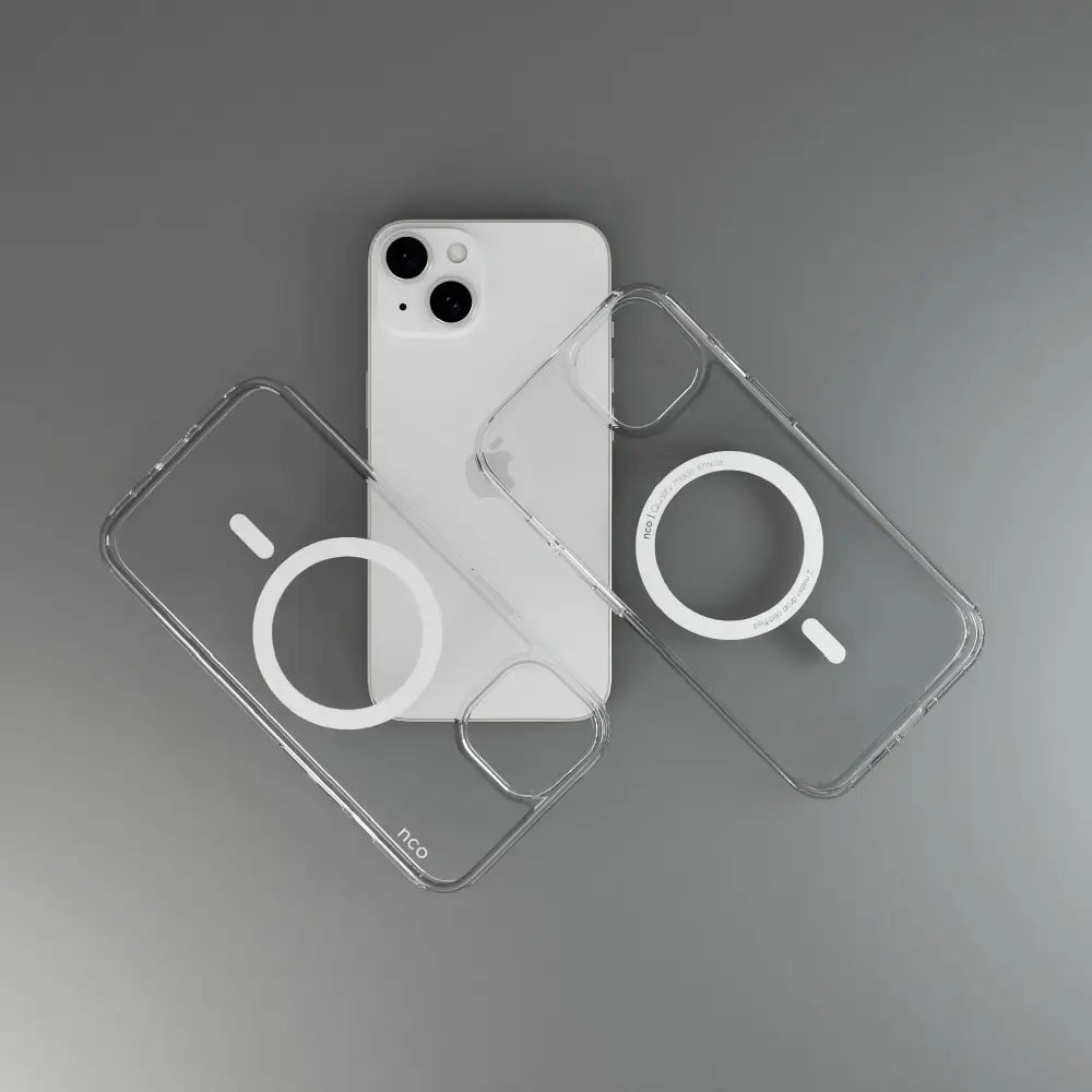 Case NCO SafeCase clear con MagSafe para iPhone 13/14 - Transparente