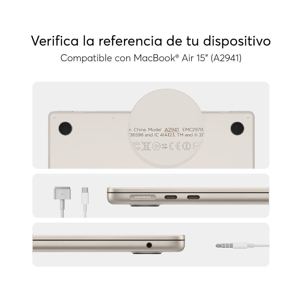 Hardcase NCO para MacBook Air 15 M2 y M3 - Stardust