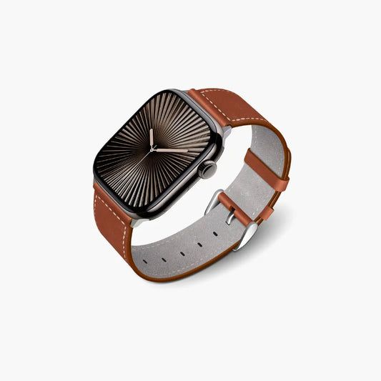 Correa_en_cuero_NCO_LeatherBand_para_Watch_Caramelo_imagen_posicion_1_iShop_Colombia