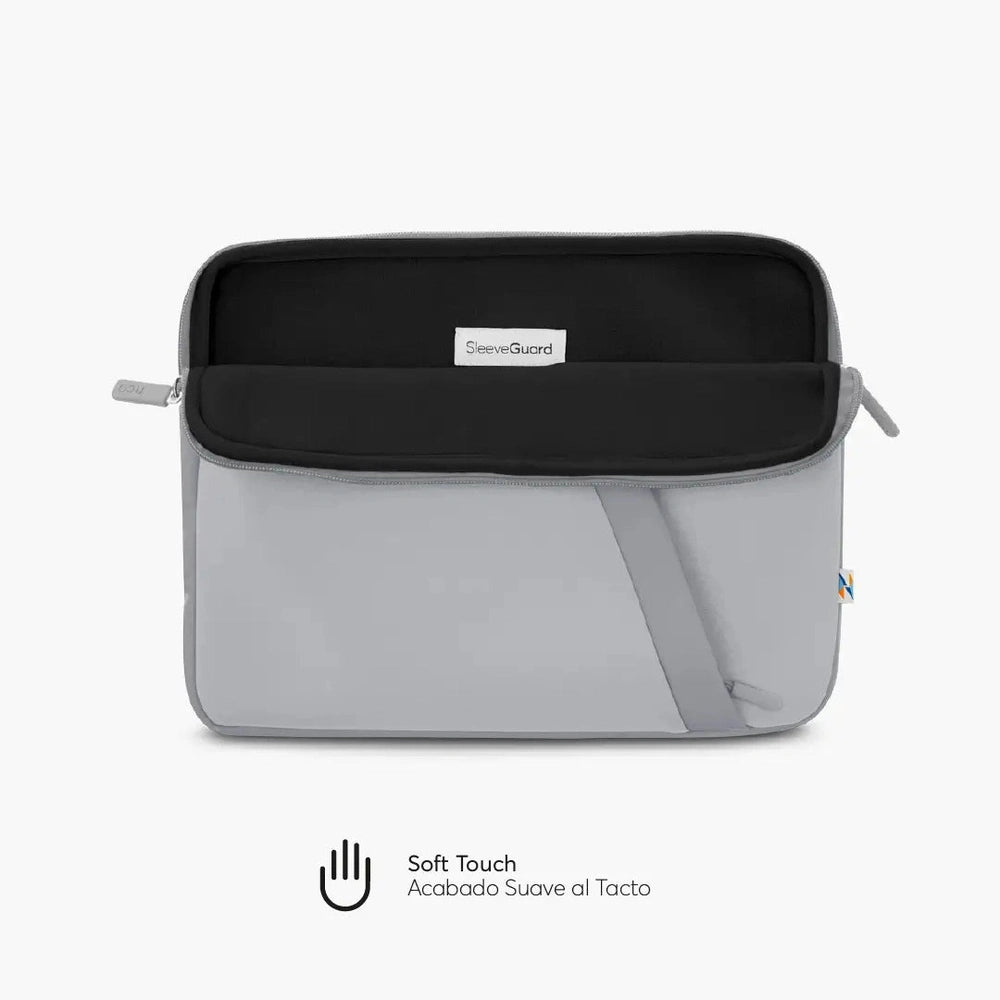 Funda NCO Neopreno para MacBook Pro 14/Pro/Air 13 M1 Pro/M3 - Gris