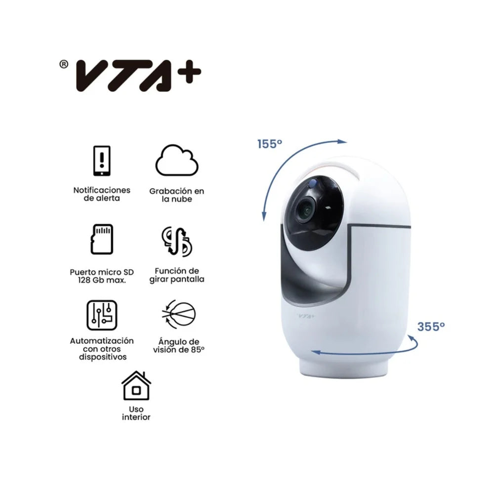 Camara VTA+ OVO2 2K con movimiento - Blanco