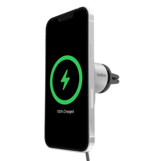 Cargador Magnético Belkin para Carro Qi2 15W - Gris