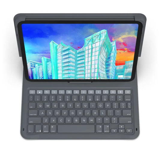 Case con Teclado ZAGG Messenger Folio 2 para iPad 11va y 10ma Gen - Negro