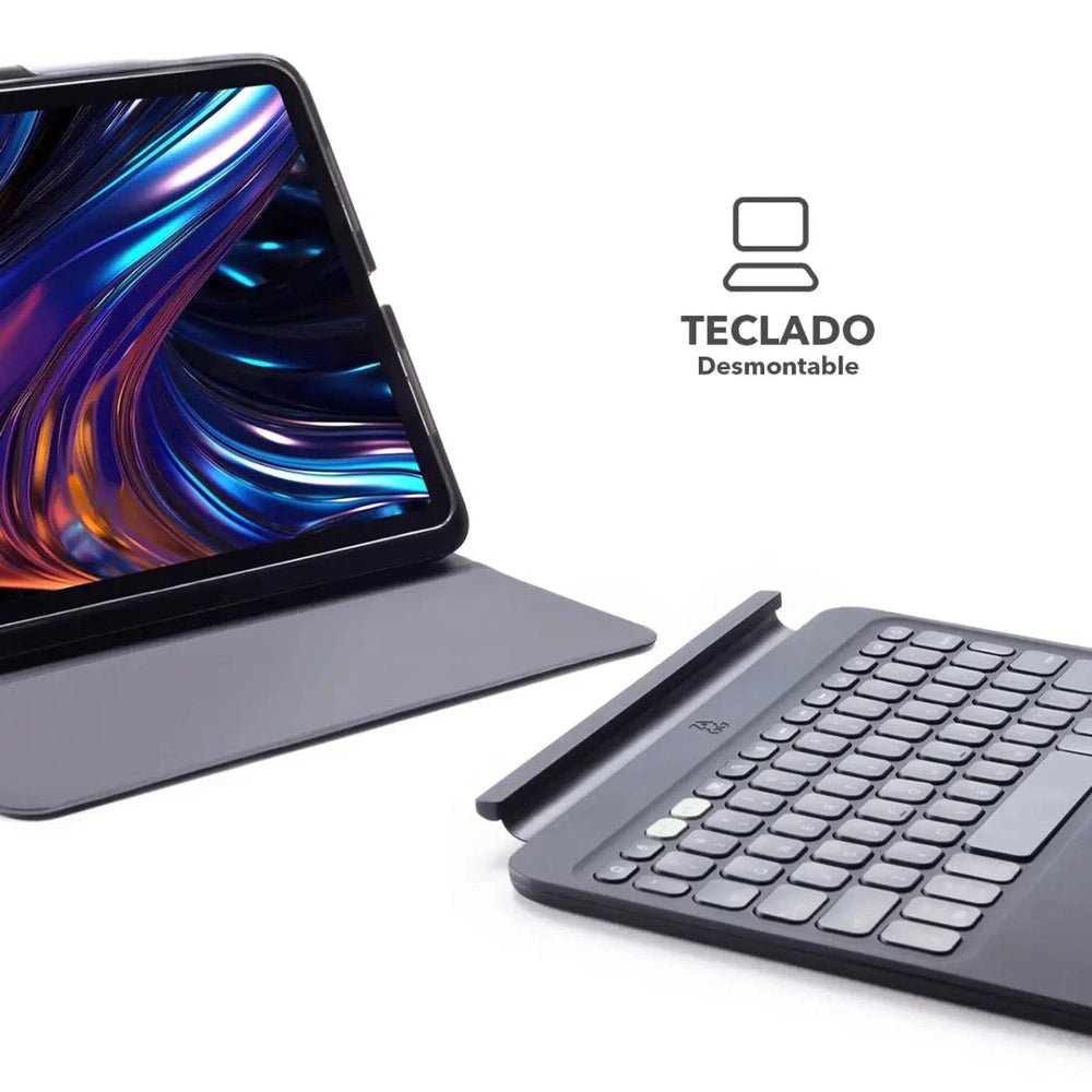 Teclado Zagg con funda Pro Keys 2 para iPad Pro 11 M4 - Negro