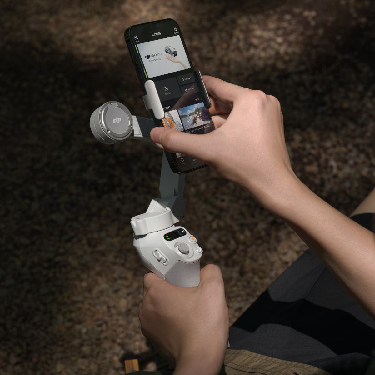 Estabilizador DJI Osmo Mobile SE - Gris