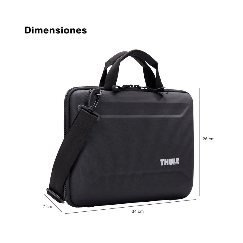 Maletín_Thule_Gauntlet_para_MacBook_Pro_14_ATTACHE_Negro_Posición_3_iShop_Costa_Rica