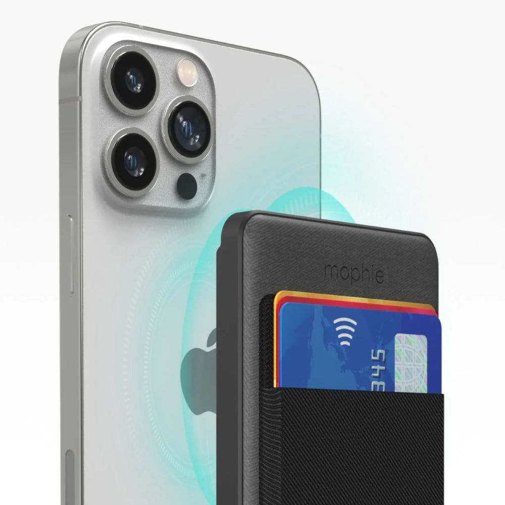 Batería Portátil Inalámbrico Mophie con Wallet  Snap+ Juice Pack Mini - Negro