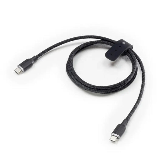 Cable de carga Premiun Mophie USB-C a USB-C (2 mt) - Negro