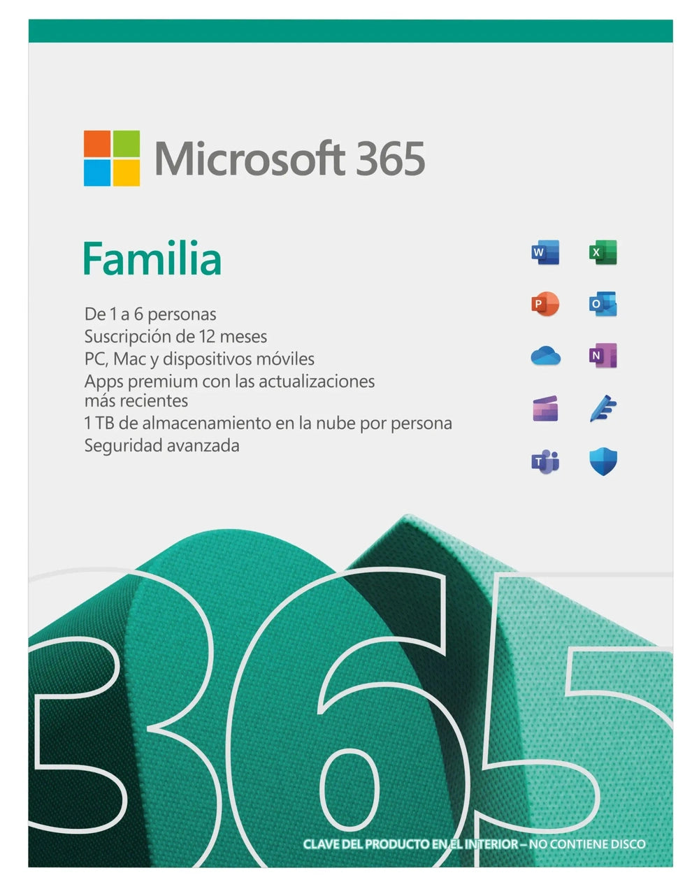 Licencia Microsoft Office 365 Home (Todos los Idiomas)