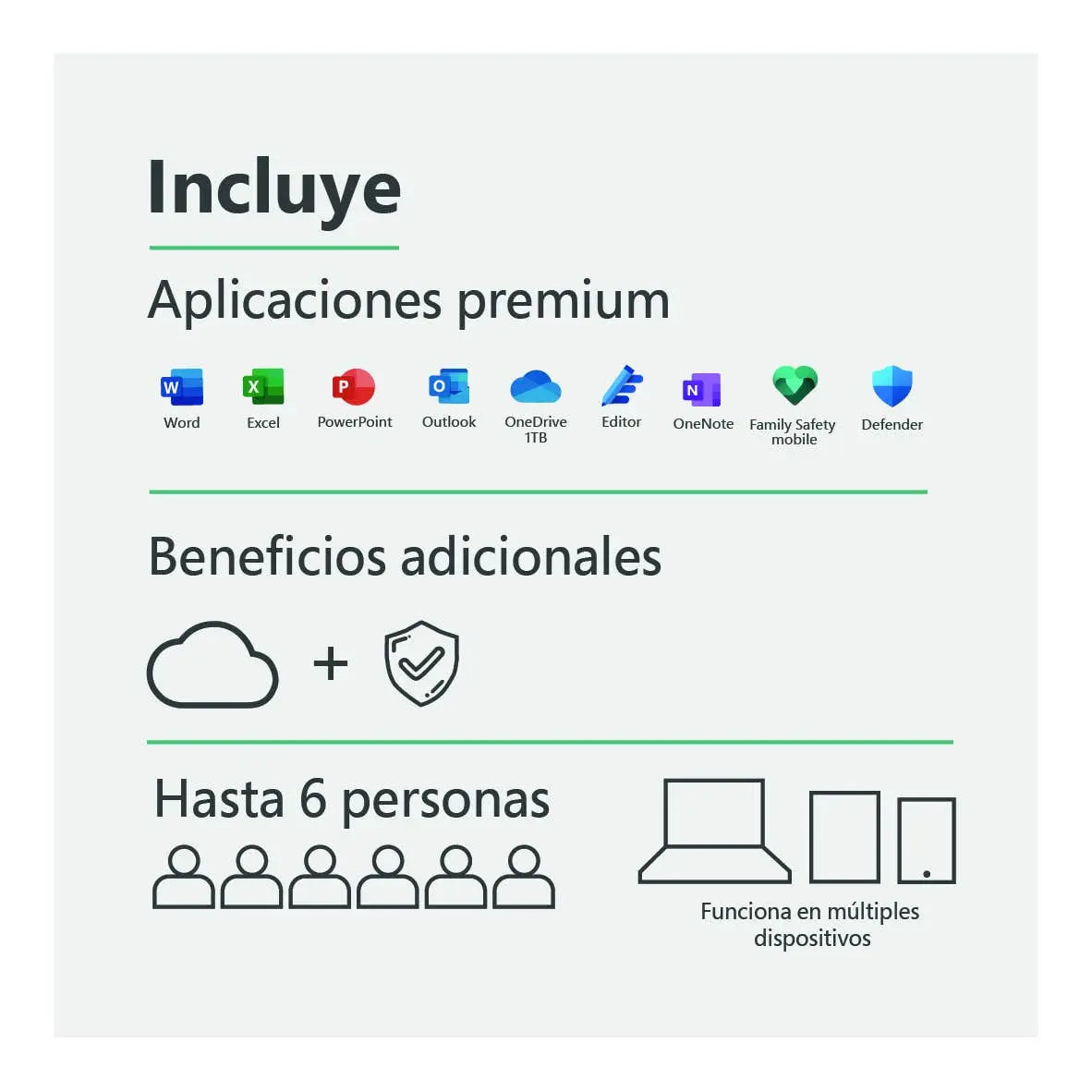 Microsoft ESD Office 365 Hogar 32/64 (Todos los idiomas)