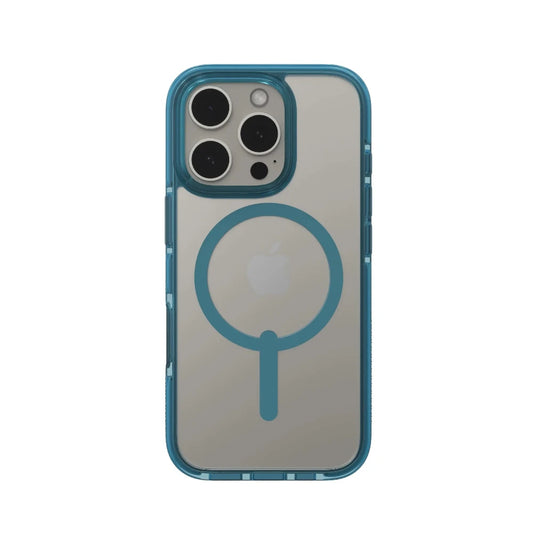 Case ZAGG Santa Cruz con MagSafe para iPhone 16 Pro - Azul