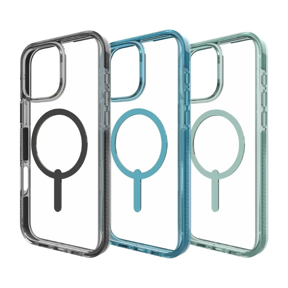 Case ZAGG Santa Cruz con MagSafe para iPhone 16 Pro - Azul