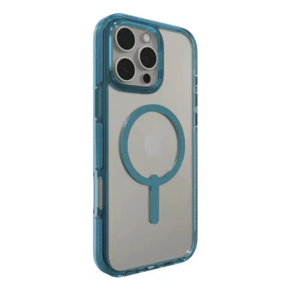 Case ZAGG Santa Cruz con MagSafe para iPhone 16 Pro Max - Azul