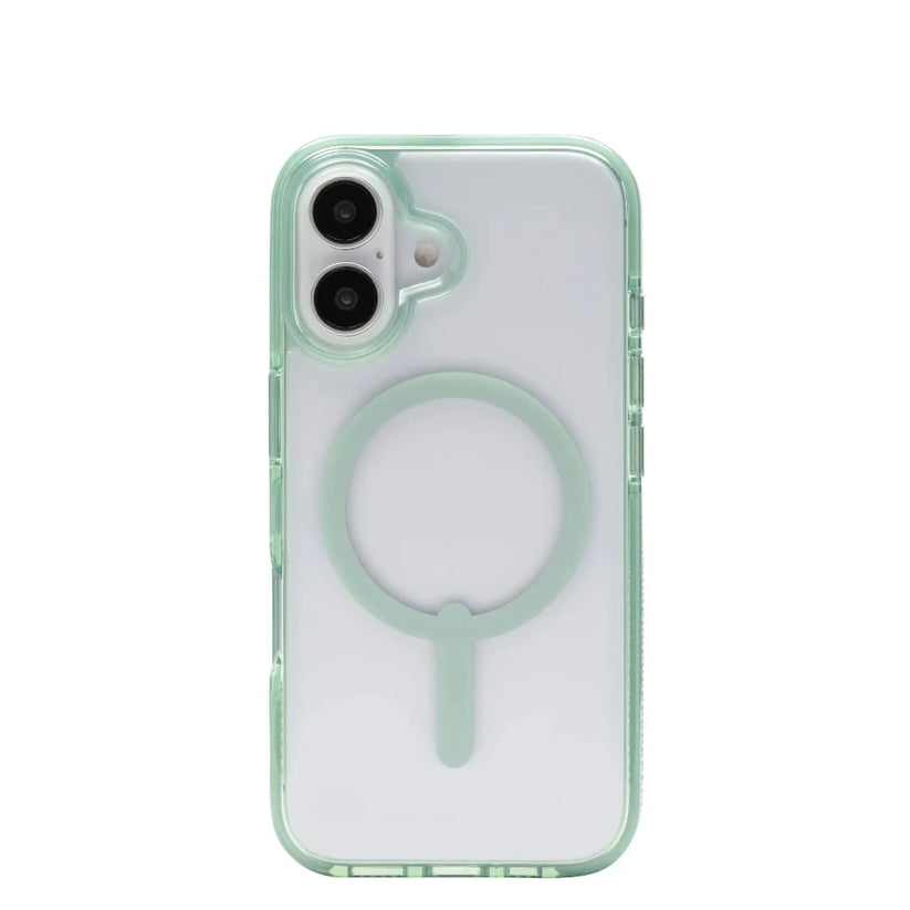 Case ZAGG Santa Cruz con MagSafe para iPhone 16 - Verde