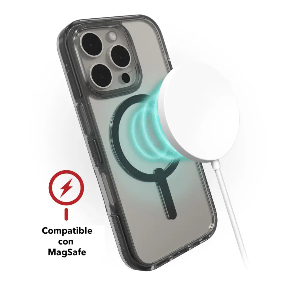 Case ZAGG Santa Cruz con MagSafe para iPhone 16 Pro - Verde