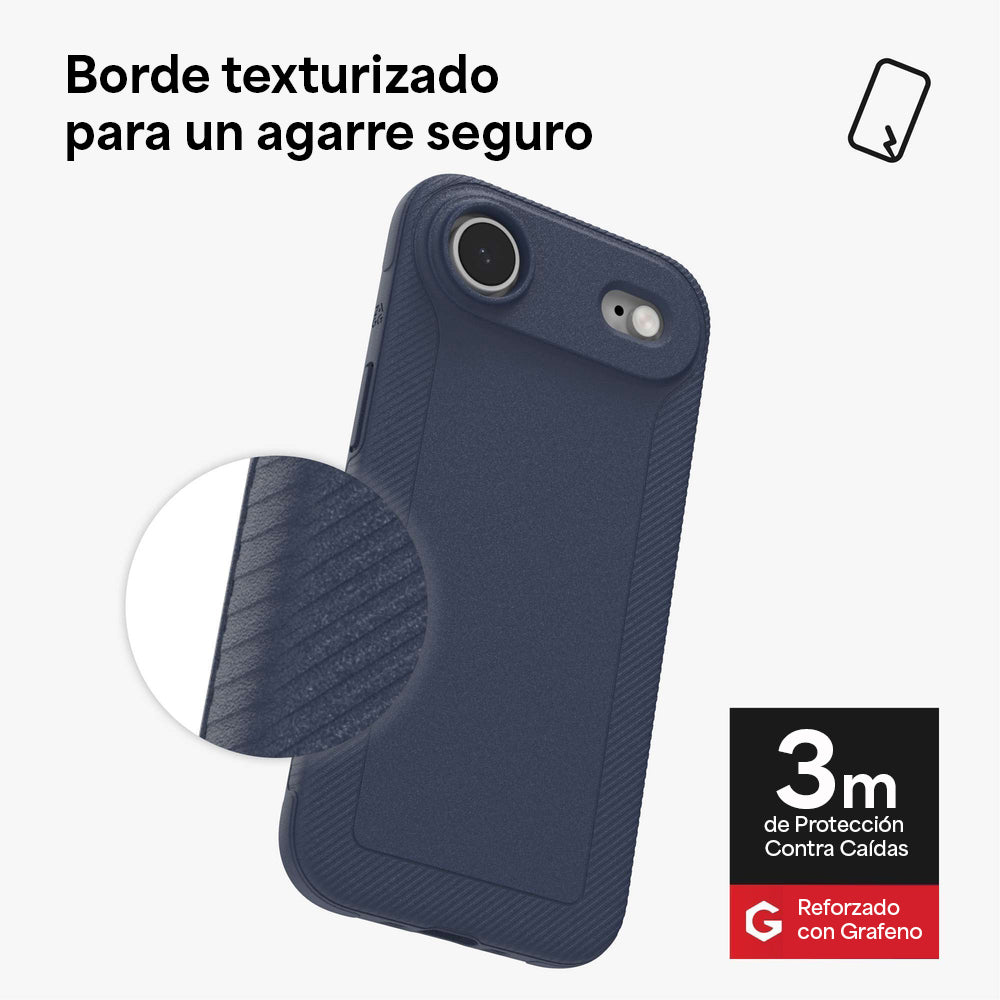 Case ZAGG Luxe con MagSafe para iPhone 17 Air - Azul Marino