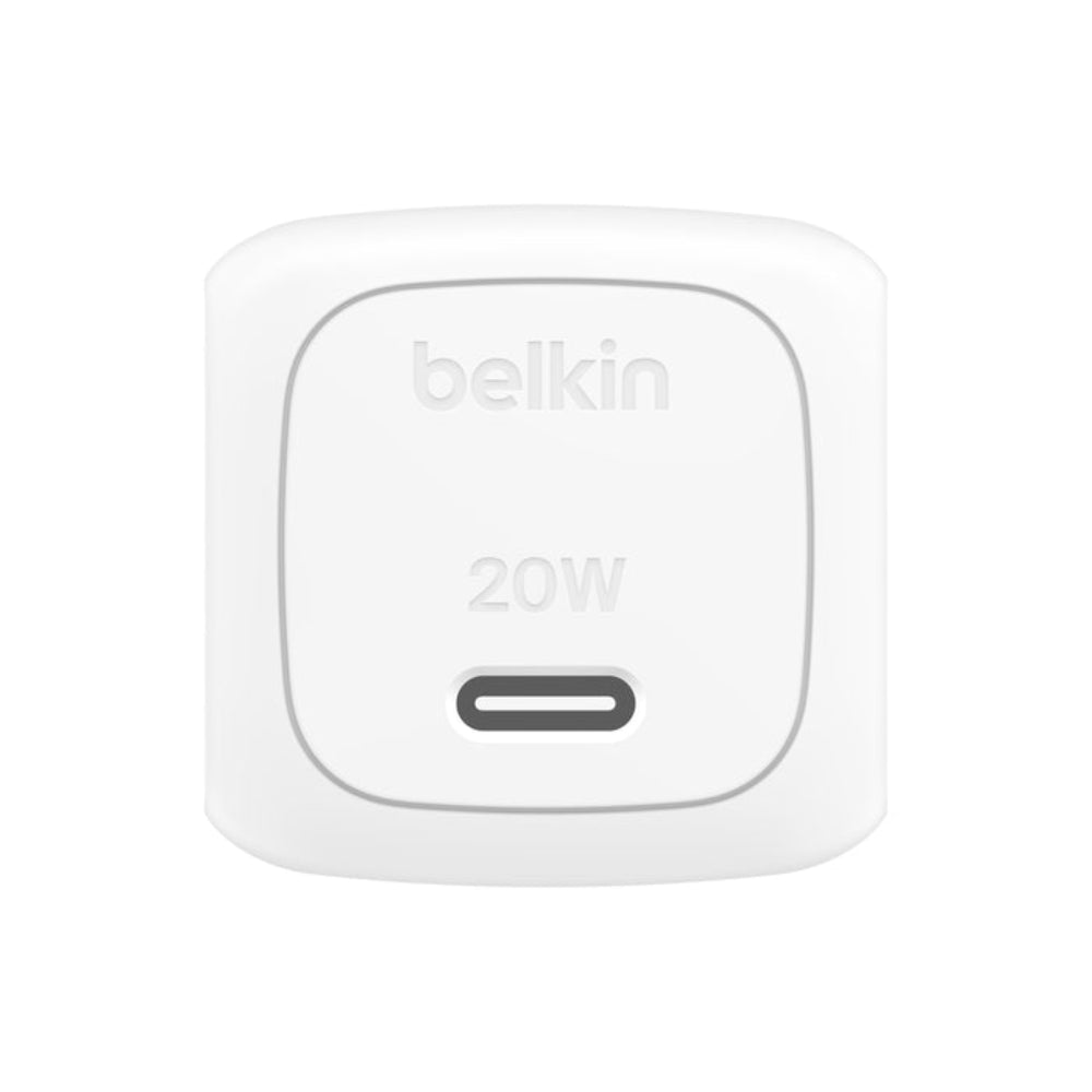 Cargador de pared Belkin USB-C 20W - Blanco