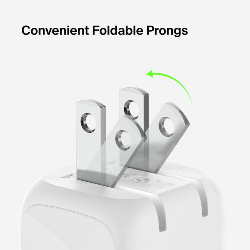 Cargador de pared Belkin USB-C 20W - Blanco